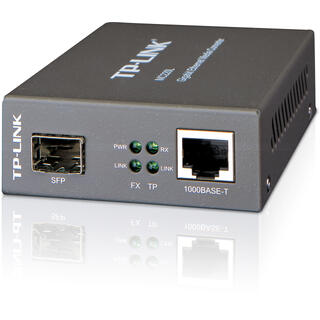 GigabitEthernet Media Converter, SFP External Power